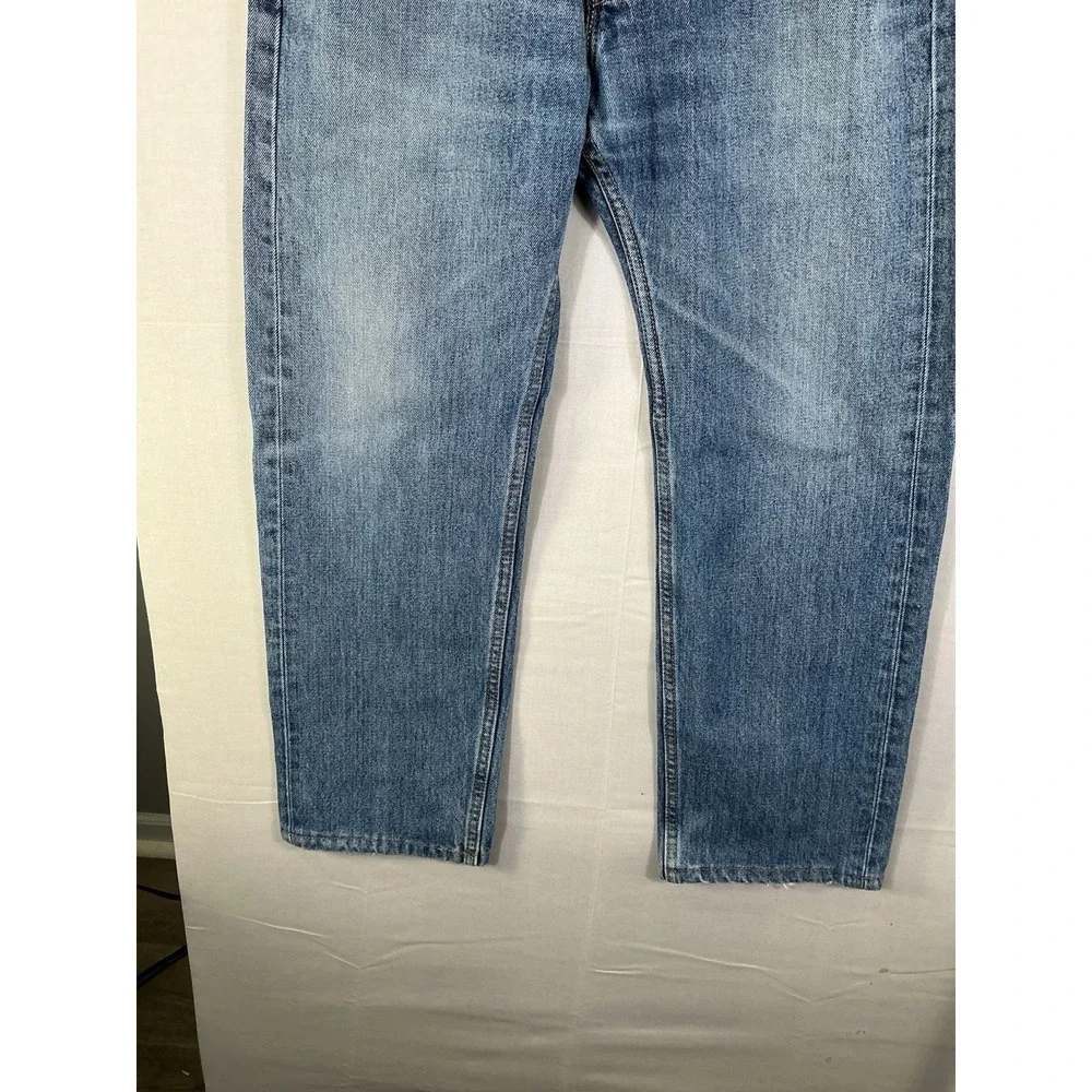 Levi's 505 Men's Straight Leg Jeans Blue Denim Size 34x29 Classic Fit